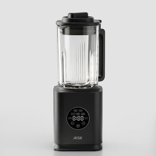 The JESE Heated Blender combines powerful blending and heating technology in one smart kitchen appliance.
From creamy soups and fresh smoothies to homemade sauces and purees, enjoy delicious recipes with less preparation, fewer dishes, and more convenience.